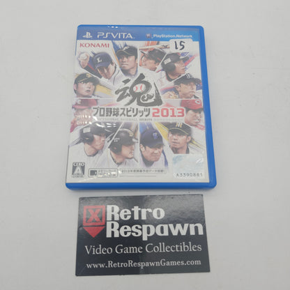Pro Yakyuu Spirits 2013 - JP Playstation Vita (Missing Manual)