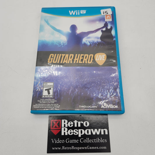 Guitar Hero Live [Game Only] - Wii U (Complete)