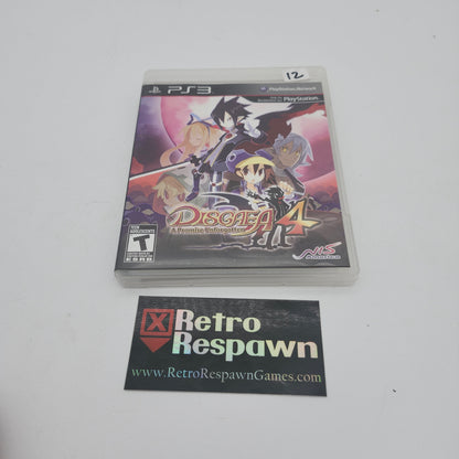 Disgaea 4: A Promise Unforgotten - Playstation 3 (Complete)