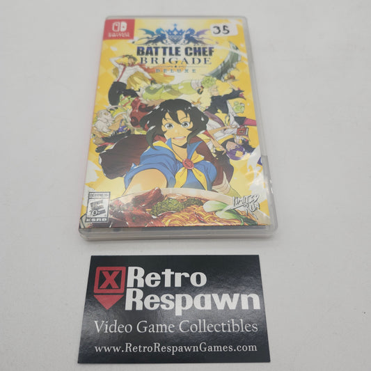 Battle Chef Brigade Deluxe - Nintendo Switch (Complete)
