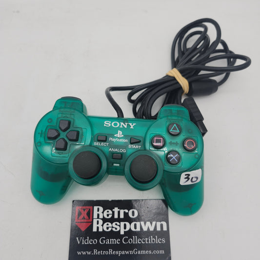 Green Playstation 2 Dual-Shock  - Playstation 2 (Controller Only)
