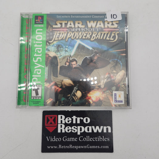 Star Wars Episode I Jedi Power Battles Greatest Hits - Playstation (Complete)