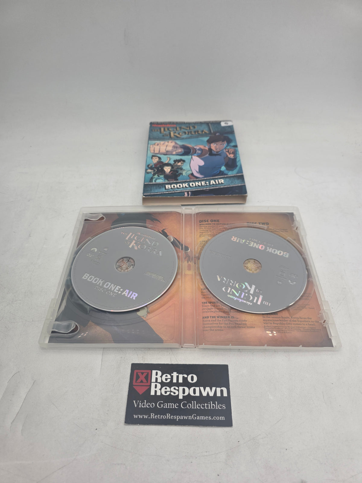 Nickelodeon The Legend of Korra Book One: AIR - TV-Show/Movie (Complete)