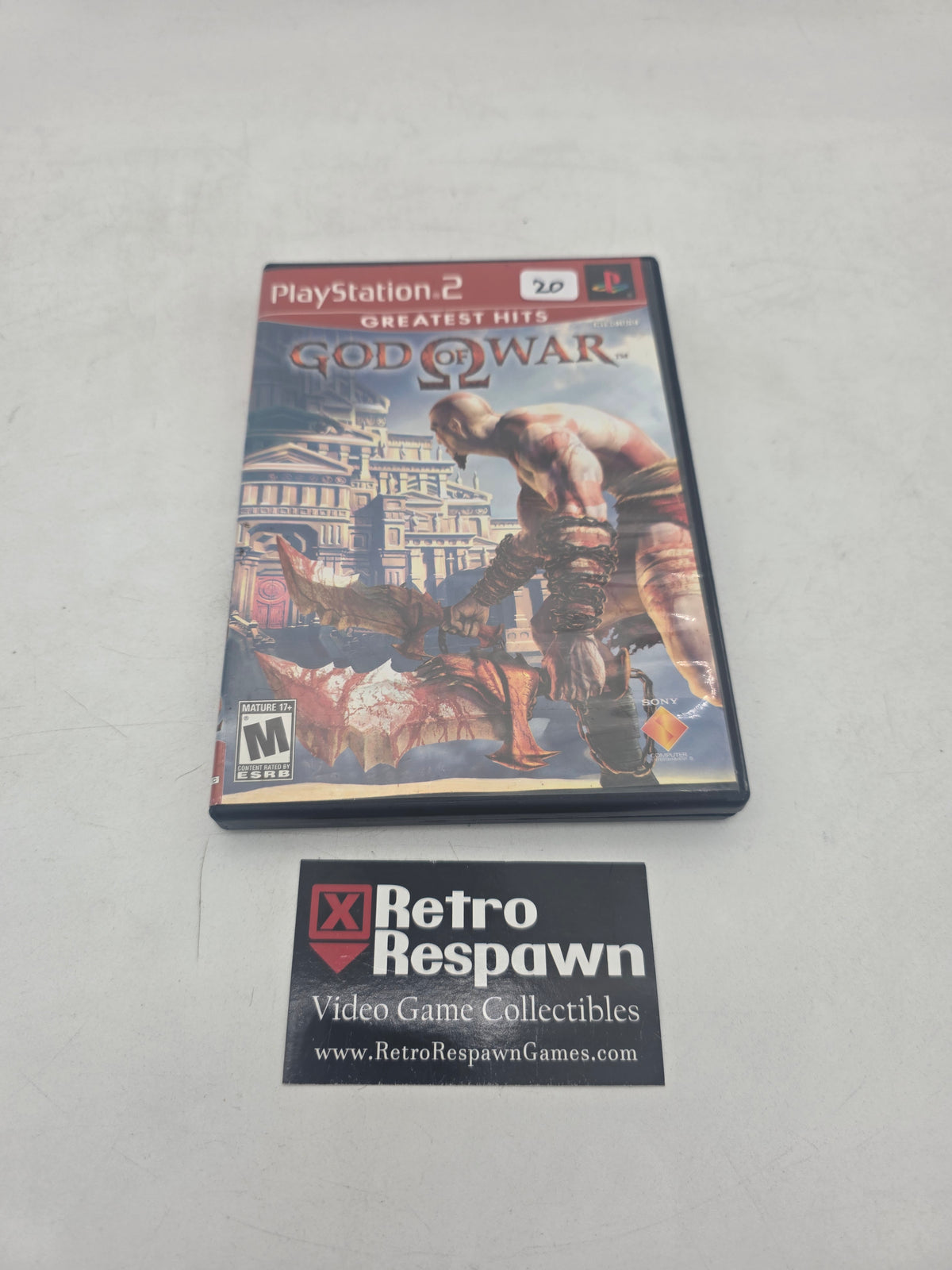 God of War [Greatest Hits] - Playstation 2 (Complete)