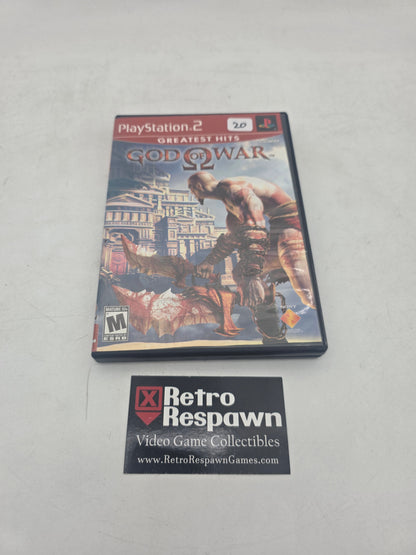 God of War [Greatest Hits] - Playstation 2 (Complete)