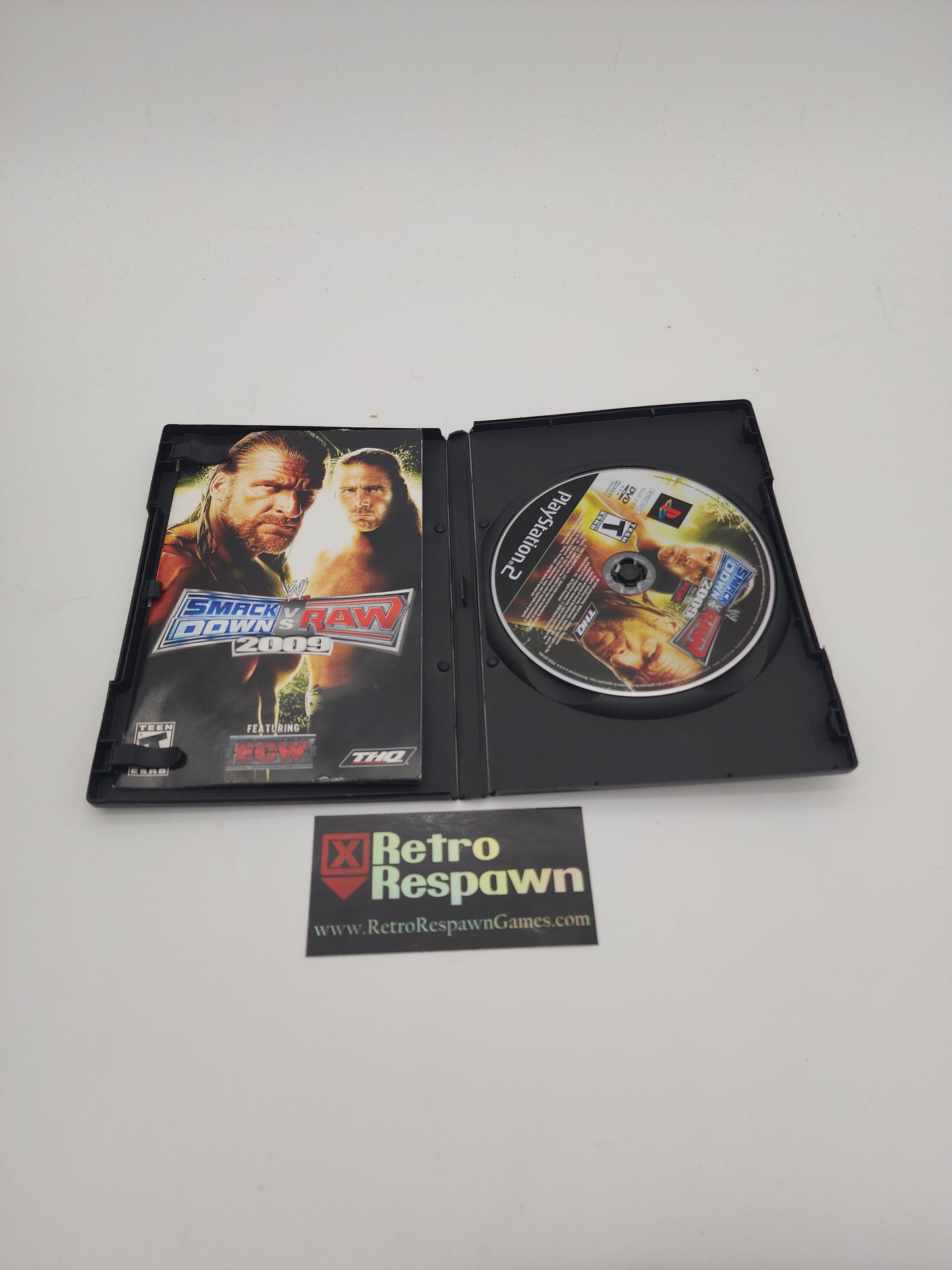 WWE Smackdown vs. Raw 2009 - Playstation 2 (Complete)