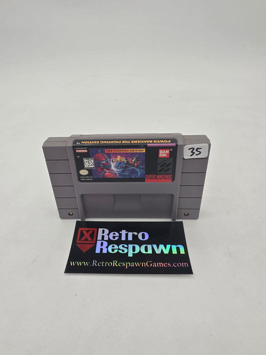 Power Rangers Fighting Edition - Super Nintendo (Game Only)