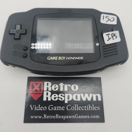 Nintendo Game Boy Advance Black [IPS] - (Console + Charger)