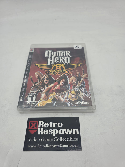 Guitar Hero Aerosmith - Playstation 3 (Sealed)