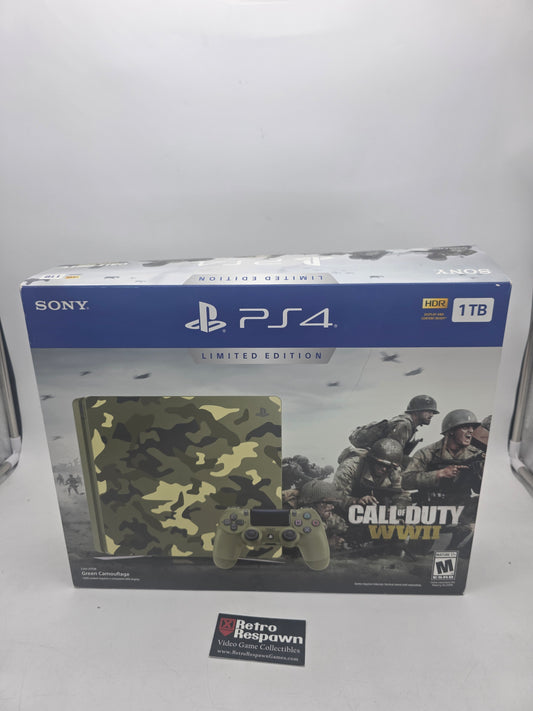 Playstation 4 Slim 1TB Call Of Duty WWII Console - Playstation 4 (Complete)
