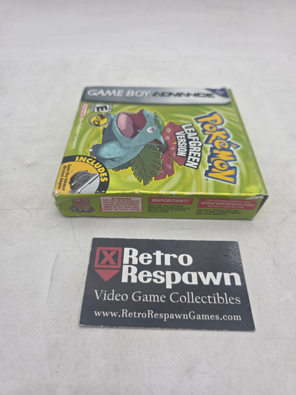 Pokemon LeafGreen Version - GameBoy Advance (Complete/Check Images)
