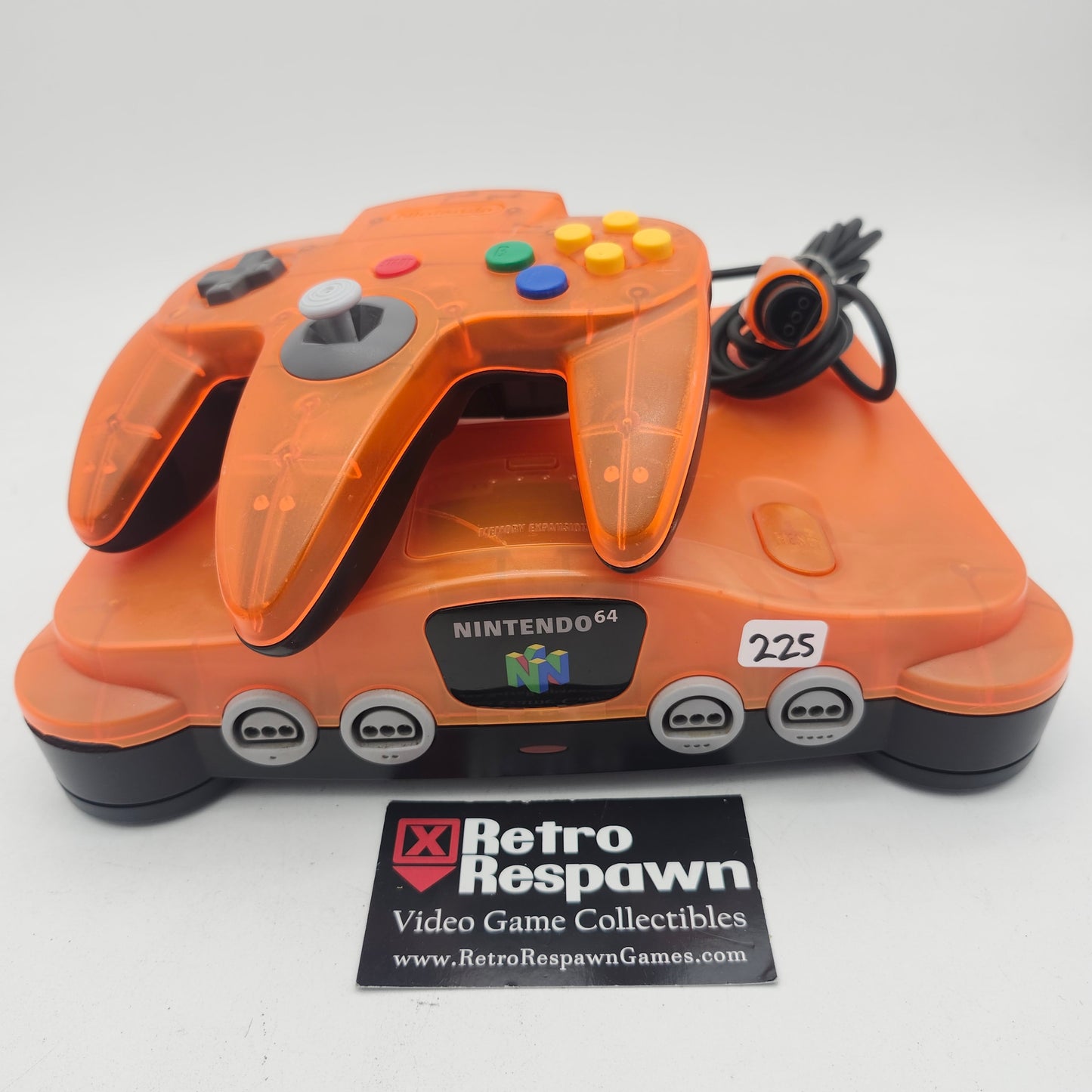 Nintendo 64 Daiei Hawks Orange & Black System - JP Nintendo 64