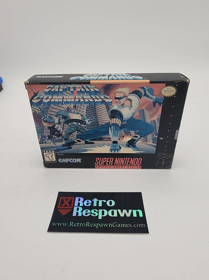 Captain Commando - Super Nintendo (Missing Manual/Check Pics)