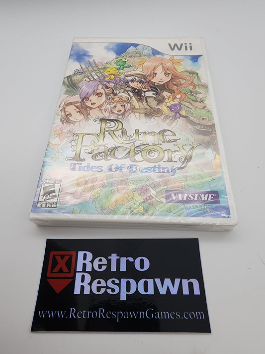 Rune Factory: Tides of Destiny - Wii (Sealed)