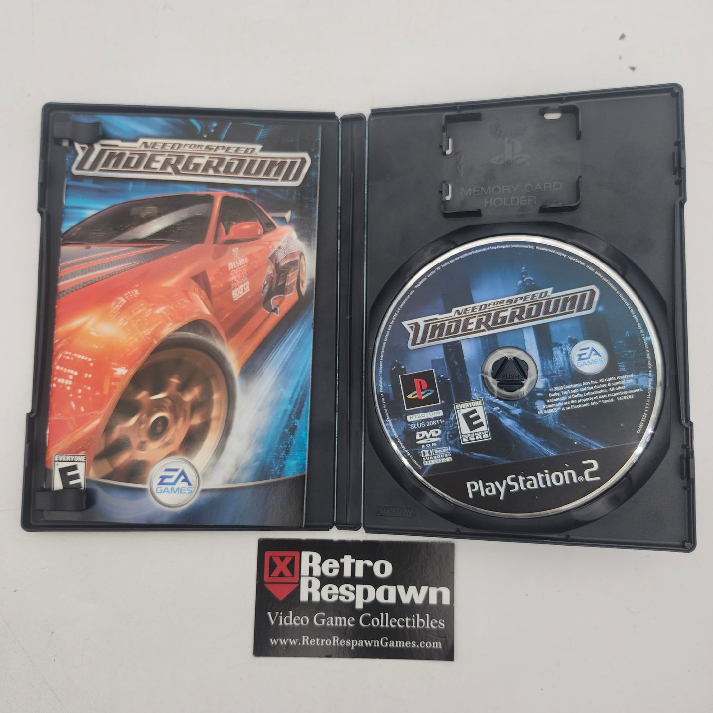 Need for Speed Underground - Playstation 2 (Complete)