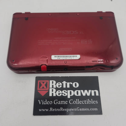 New Nintendo 3DS XL Red - Nintendo 3DS (Console + Charger)