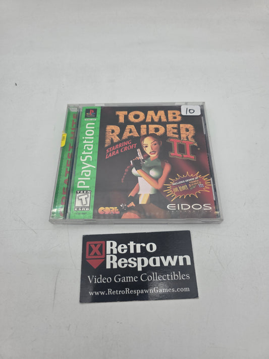 Tomb Raider II [Greatest Hits] - Playstation (Complete)