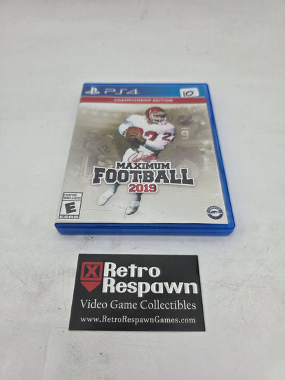 Doug Flutie's Maximum Football 2019 [Championship Edition] - Playstation 4 (Complete)