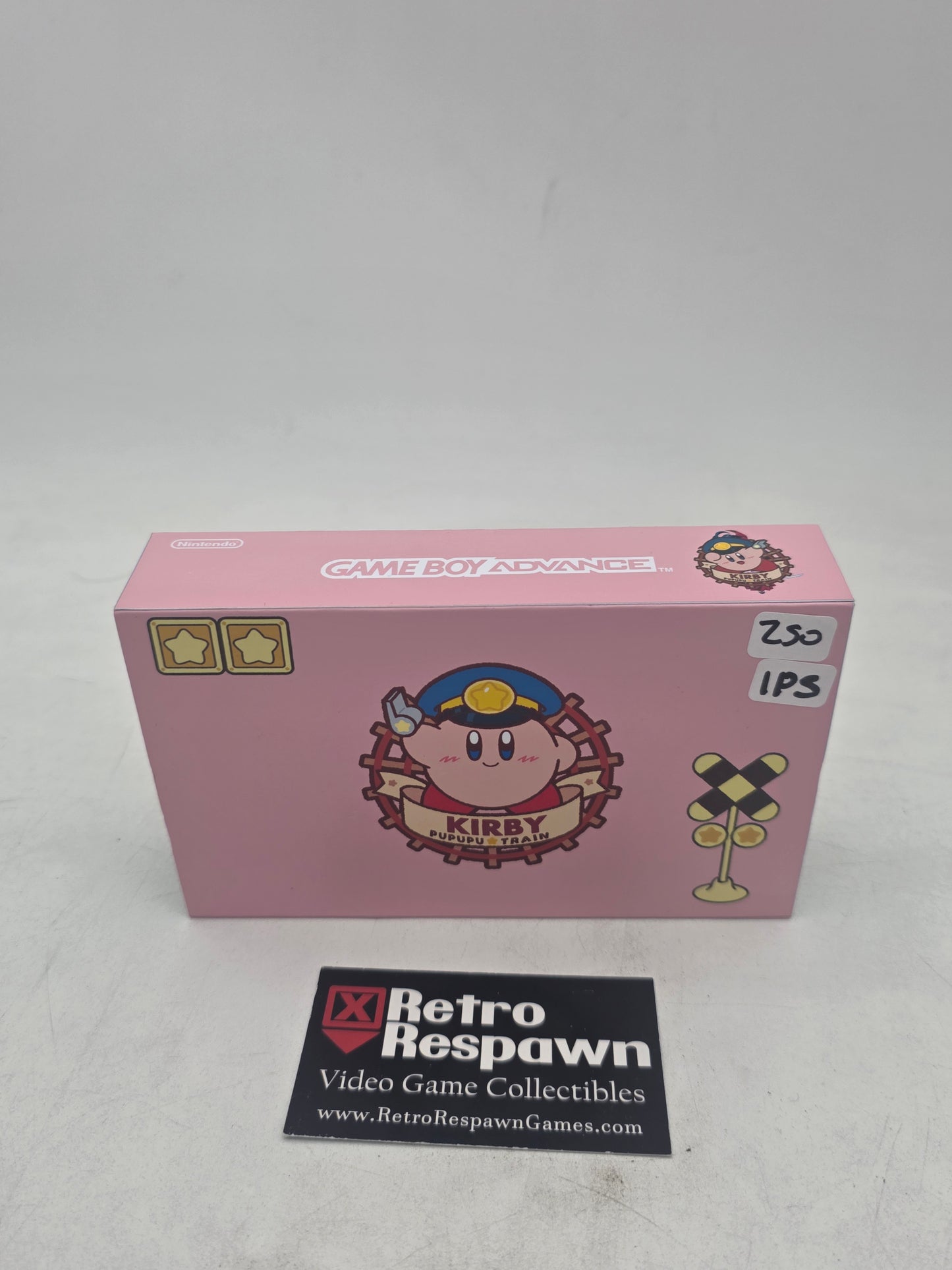 IPS Custom Shell Kirby Gameboy Advance - Gameboy Advance (Console + Custom Case)