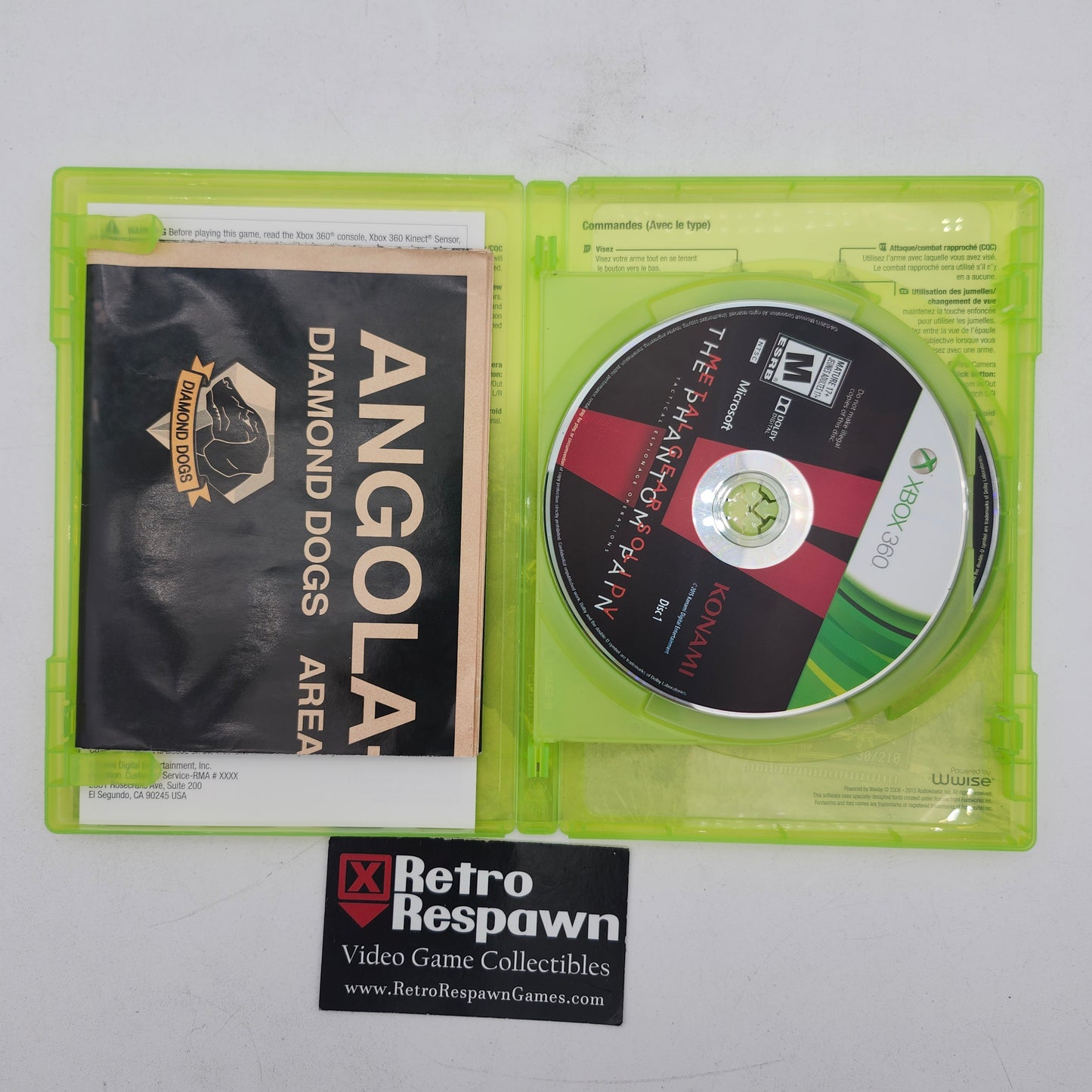 Metal Gear Solid V: The Phantom Pain [Day One] - Xbox 360 (Complete)