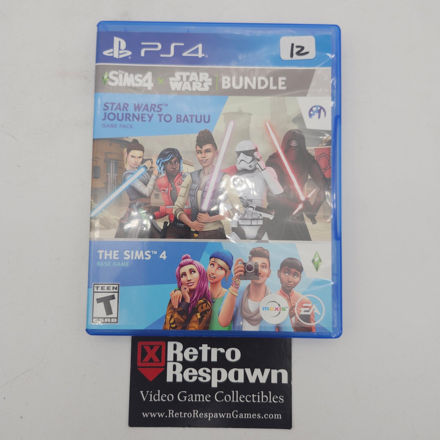 The Sims 4 & Star Wars Bundle - Playstation 4 (Complete)