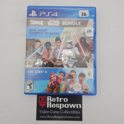The Sims 4 & Star Wars Bundle - Playstation 4 (Complete)