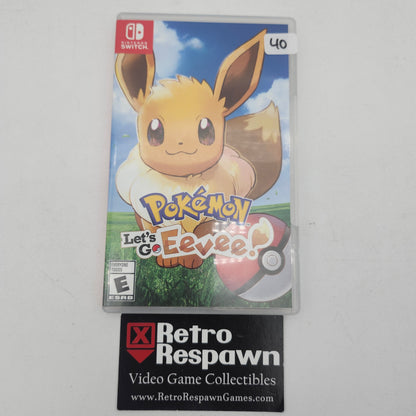 Pokemon Let's Go Eevee - Nintendo Switch (Complete)