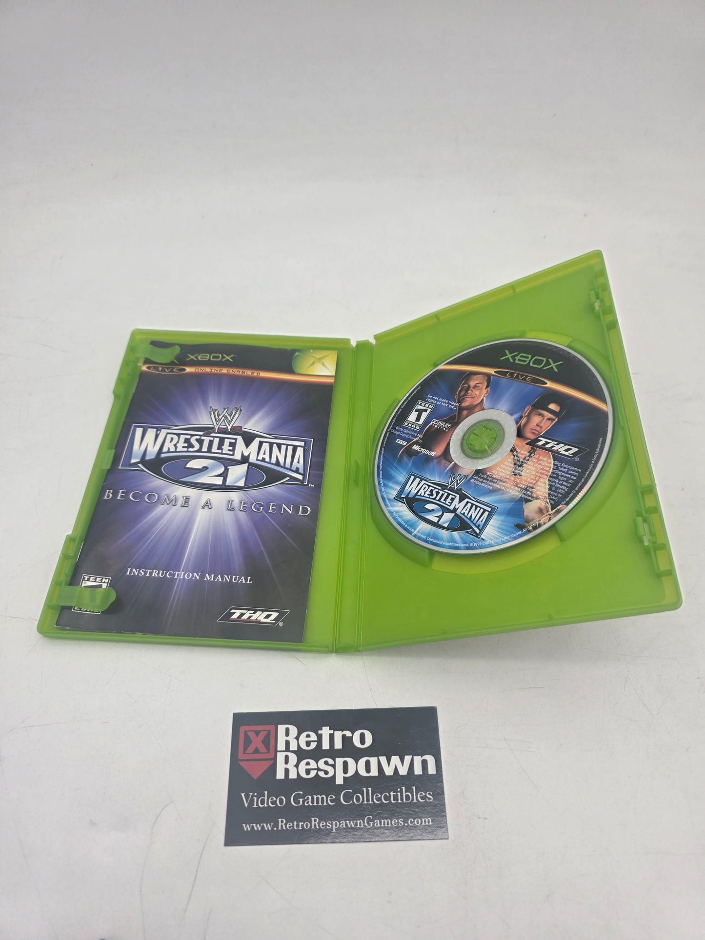 WWE Wrestlemania 21 - Xbox (Complete)