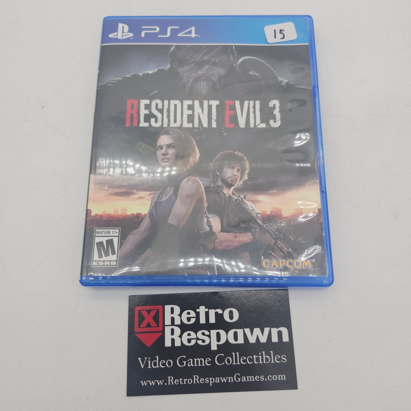 Resident Evil 3 - Playstation 4 (Complete)
