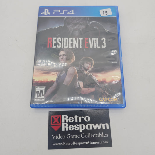 Resident Evil 3 - Playstation 4 (Complete)