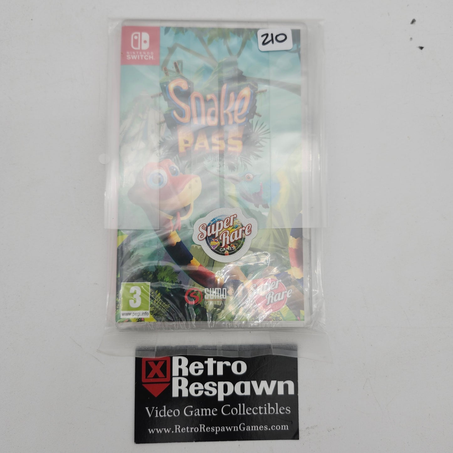Snake Pass [Super Rare Games] - PAL Nintendo Switch (Sealed)