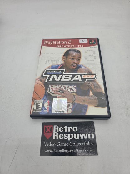 NBA 2K2 [Greatest Hits] - Playstation 2 (Complete)