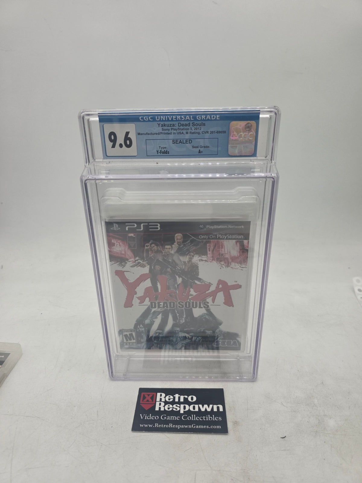 Yakuza Dead Souls - Playstation 3 (Graded 9.6 Sealed CGC A+)