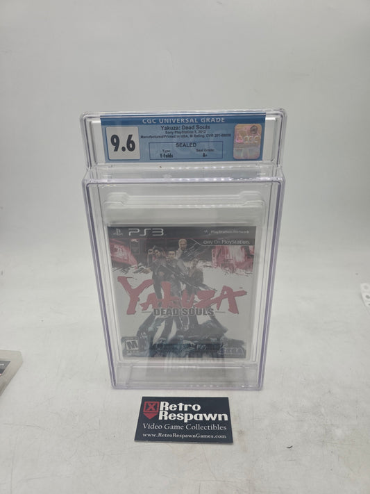 Yakuza Dead Souls - Playstation 3 (Graded 9.6 Sealed CGC A+)