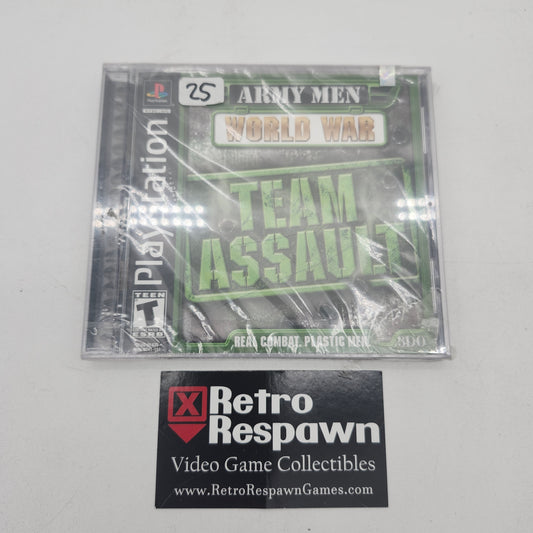 Army Men World War Team Assault - Playstation (Sealed)