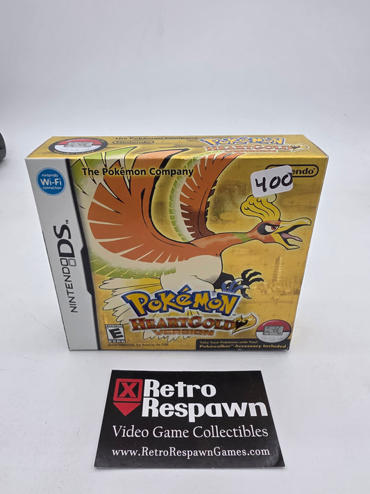 100% Complete Pokemon HeartGold Version [Pokewalker] - Nintendo DS (Complete)