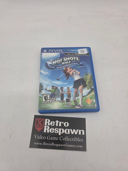 Hot Shots Golf World Invitational - Playstation Vita (Complete)