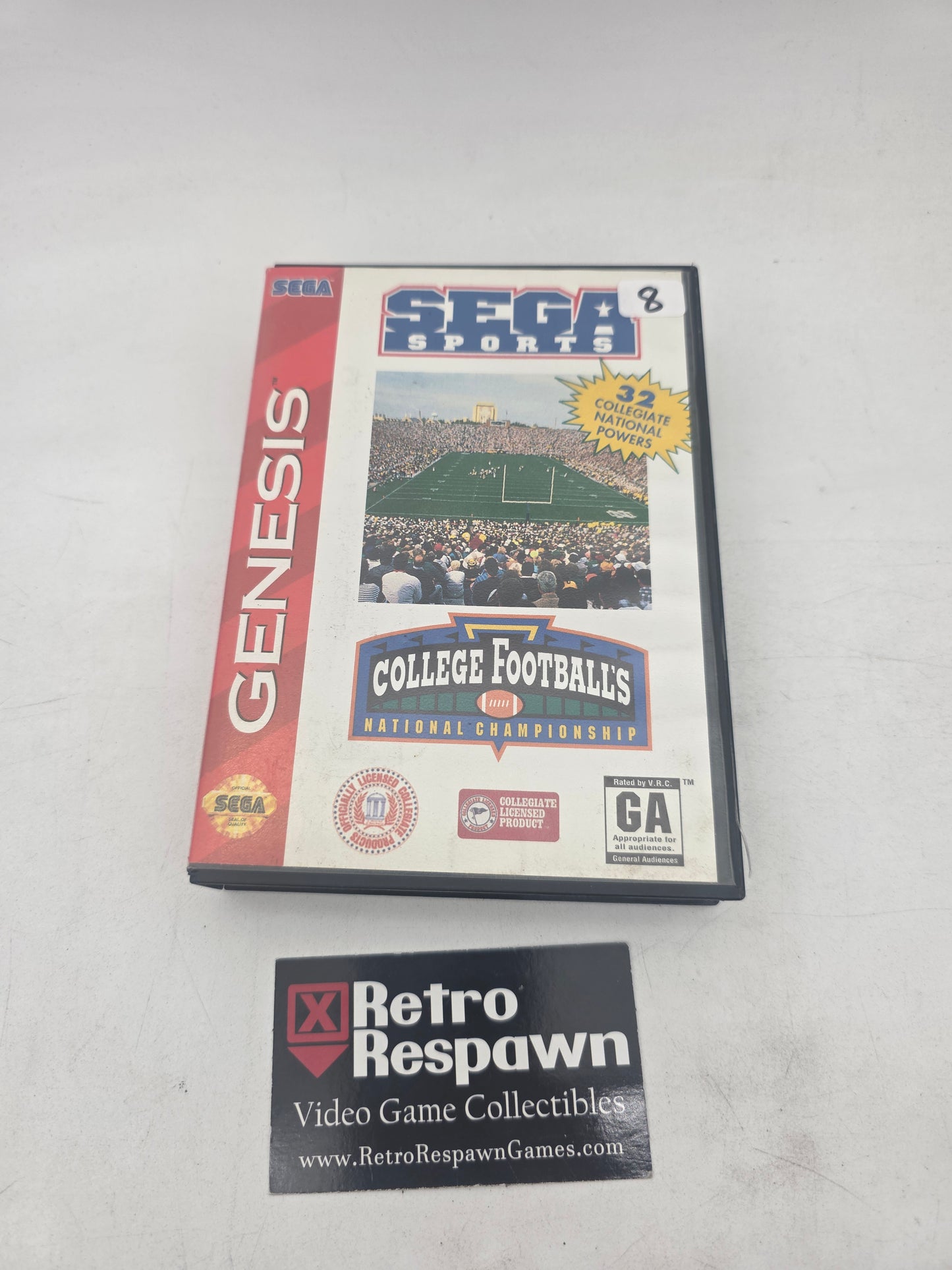 College Football's National Championship - Sega Genesis (Complete)