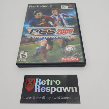 Pro Evolution Soccer 2009 - Playstation 2 (Complete)
