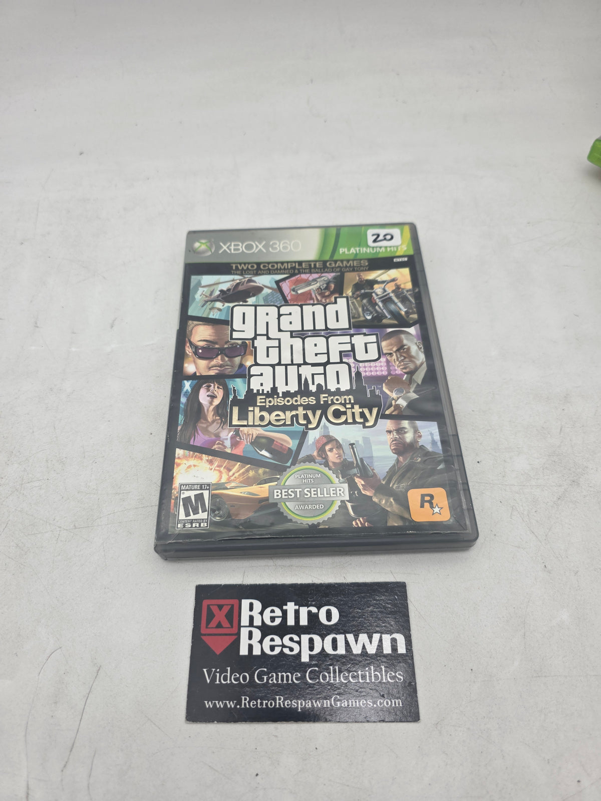 Grand Theft Auto: Episodes from Liberty City [Platinum Hits] - Xbox 360 (Complete)