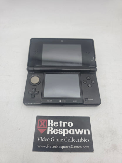 (Modded) Nintendo 3DS Black - Nintendo 3DS (Console + Charger)