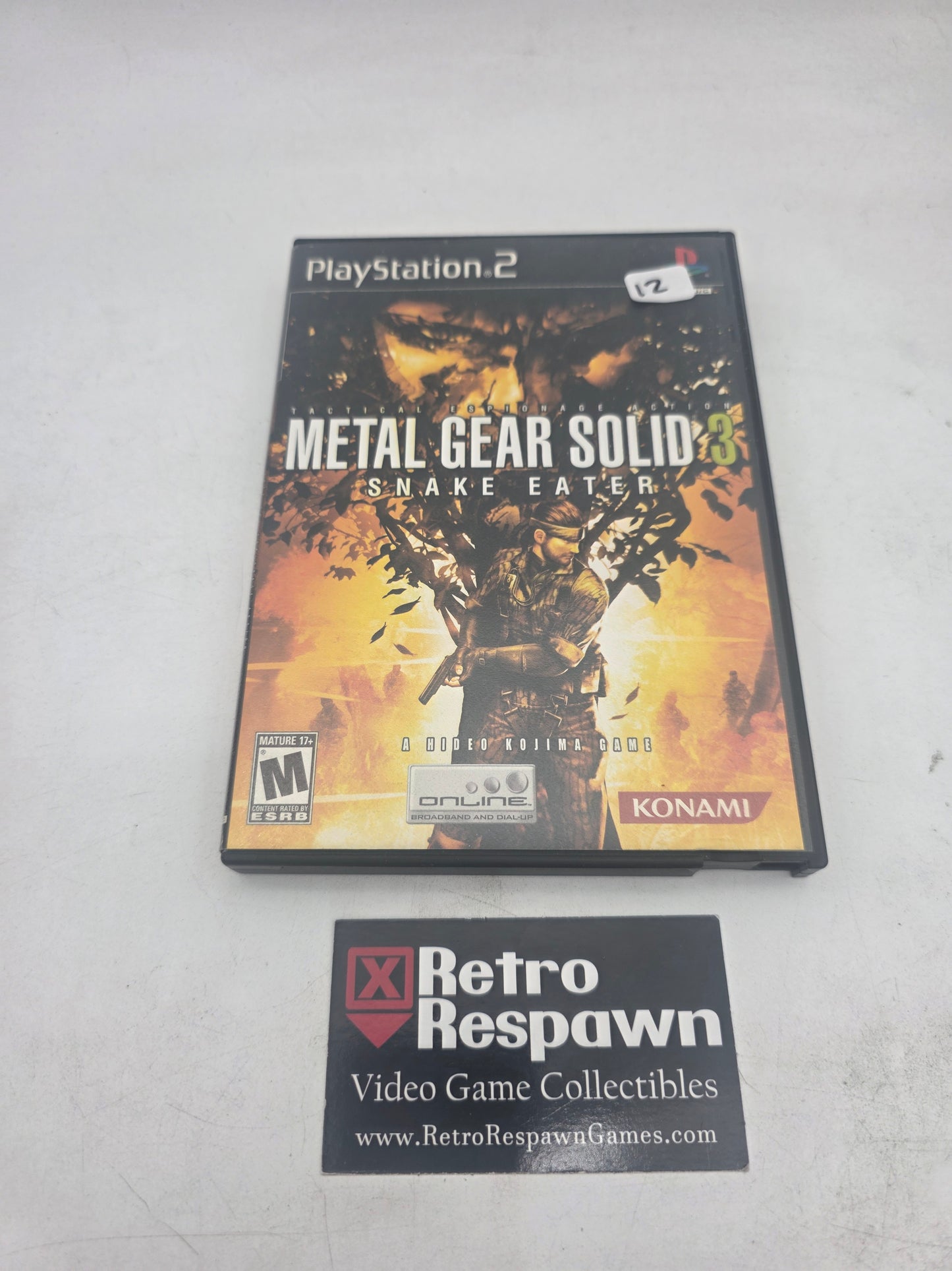 Metal Gear Solid 3 Snake Eater - Playstation 2 (No Manual)
