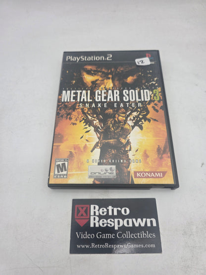 Metal Gear Solid 3 Snake Eater - Playstation 2 (No Manual)