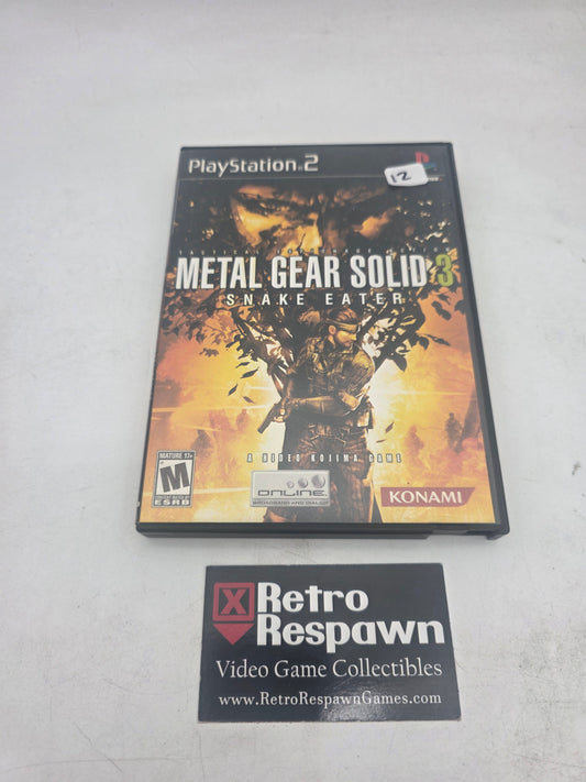 Metal Gear Solid 3 Snake Eater - Playstation 2 (No Manual)