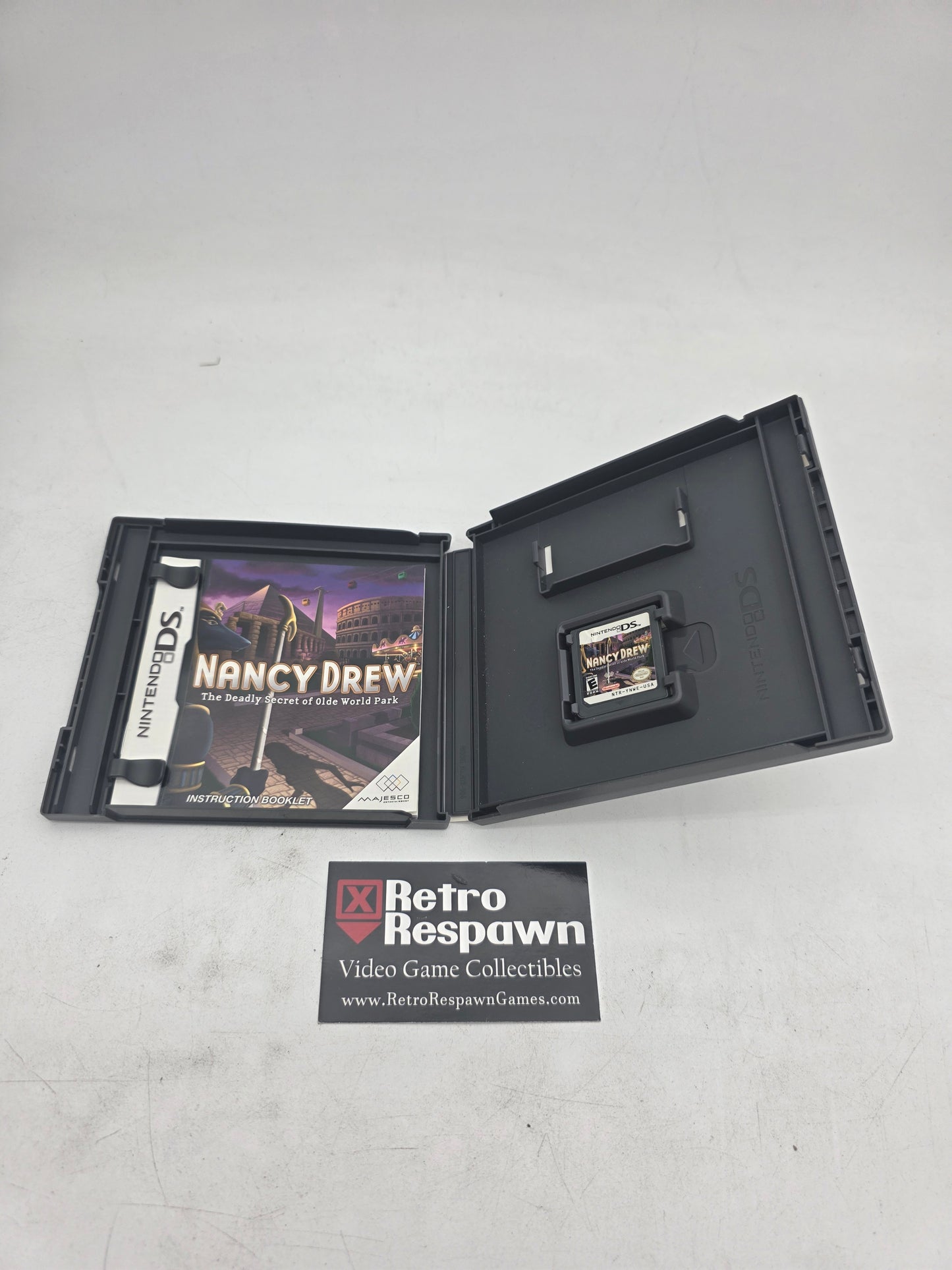 Nancy Drew The Deadly Secret of Old World Park - Nintendo DS (Complete)