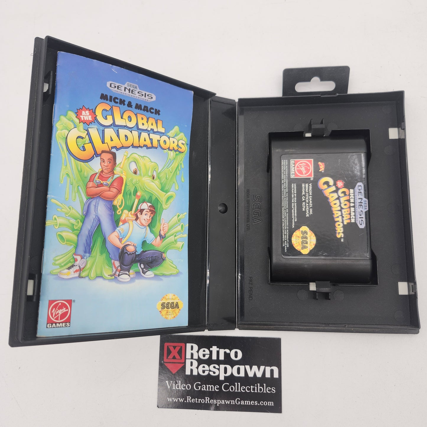 Mick and Mack Global Gladiators - Sega Genesis (Complete)