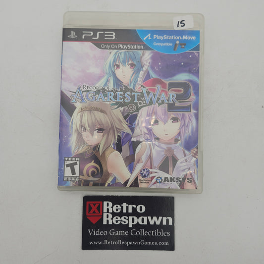 Record of Agarest War 2 - Playstation 3 (Complete)