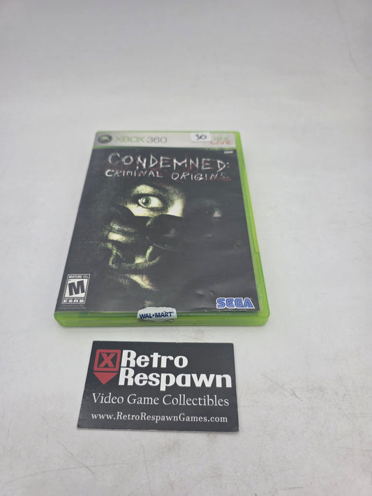 Condemned Criminal Origins - Xbox 360 (Complete)