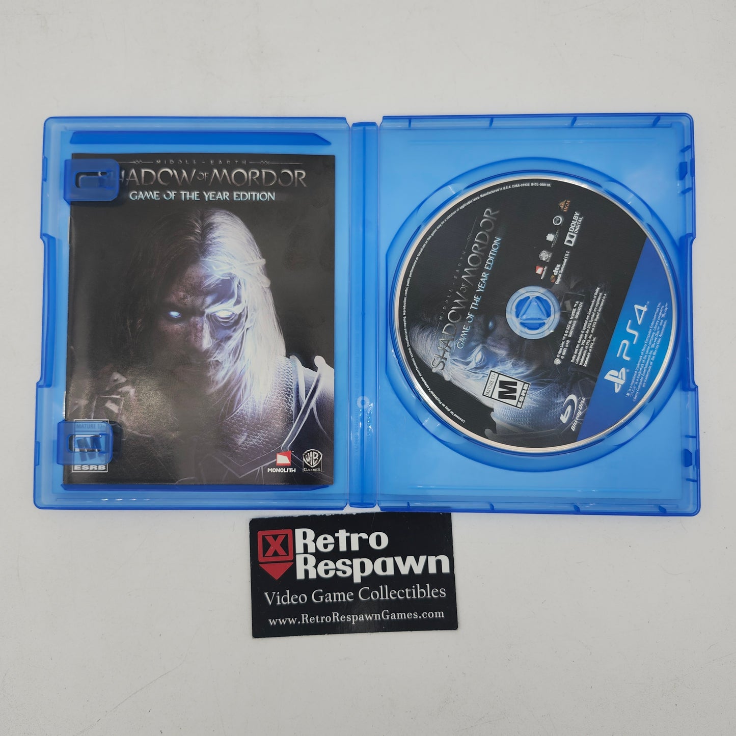 Middle Earth: Shadow of Mordor [Game of the Year] - Playstation 4 (Complete)
