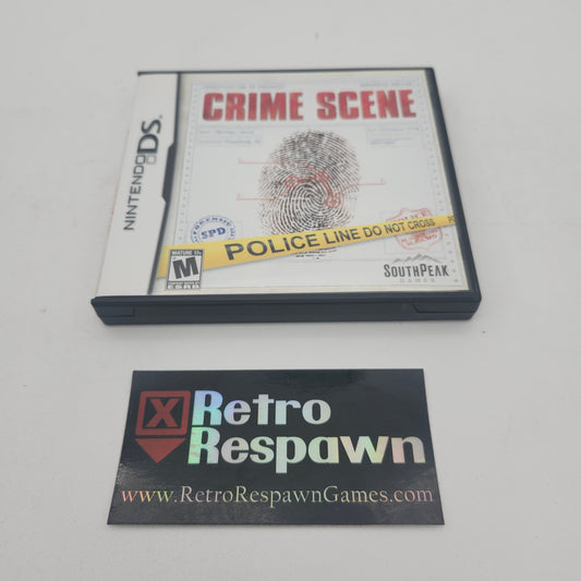 Crime Scene - Nintendo DS (Complete)